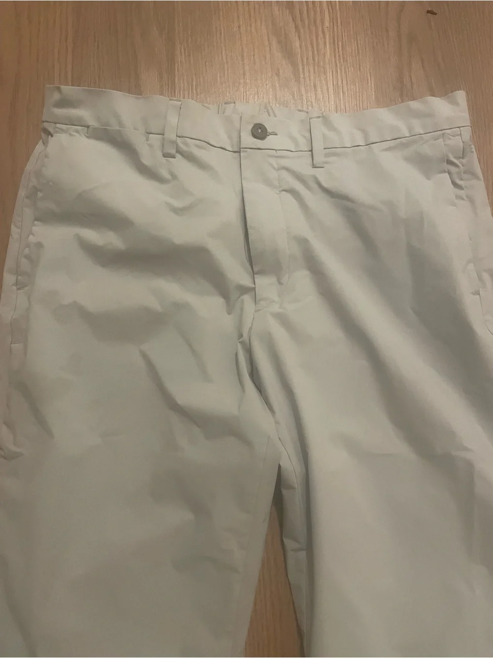 Polo by Ralph Lauren Cream Straight-Leg Chinos golf